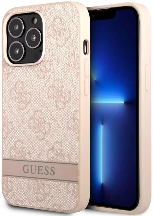 Guess 4G Logo Collection θηκη για iPhone 13 Pro Max pink