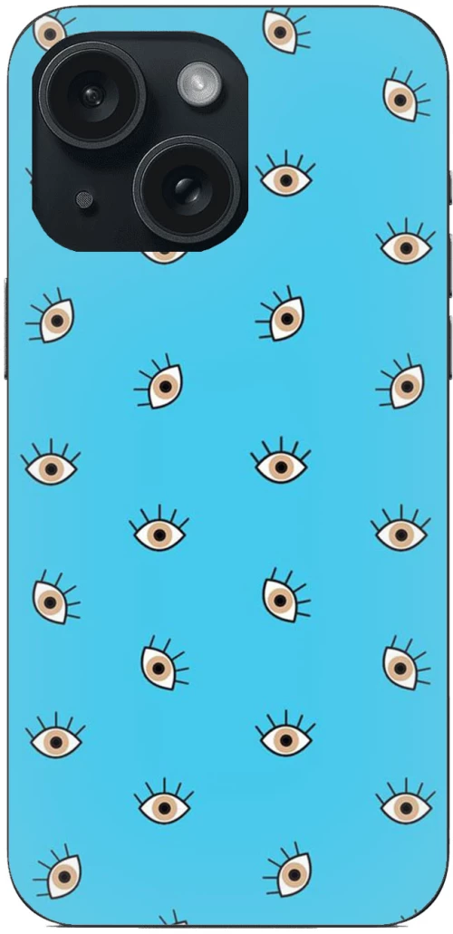 Eyes in Blue Case Θήκη για iPhone 15