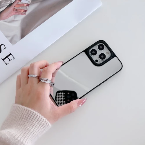 Selfie Mirror Θηκη για iPhone 15 pro silver