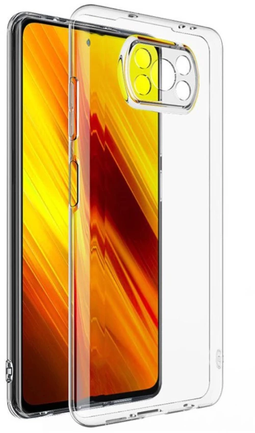 CLEAR silicon case 1,5mm Θήκη για Xiaomi Poco X3 transparent