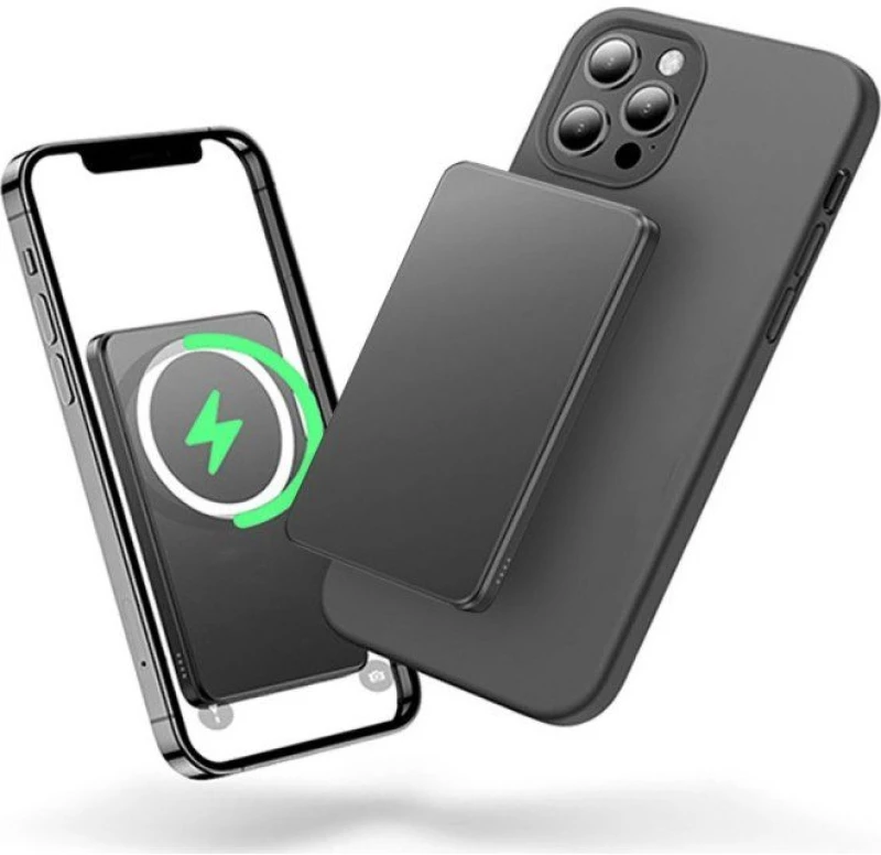 TECH-PROTECT PB11 LIFEMAG ΜΑΓΝΗΤΙΚΟ MAGSAFE POWER BANK 10000MAH BLACK