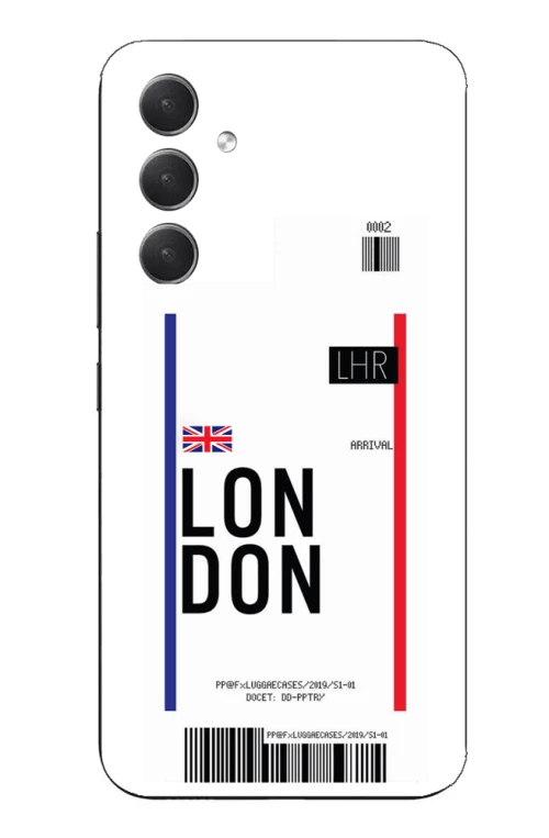 Travel To London Silicone Διαφανη θήκη για Samsung Galaxy S23 FE