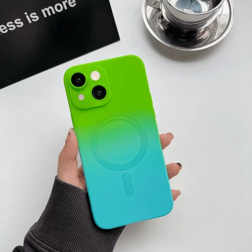 Gradient Matte Case With Magsafe Θήκη για iPhone 15 με Προστασία στις Κάμερες