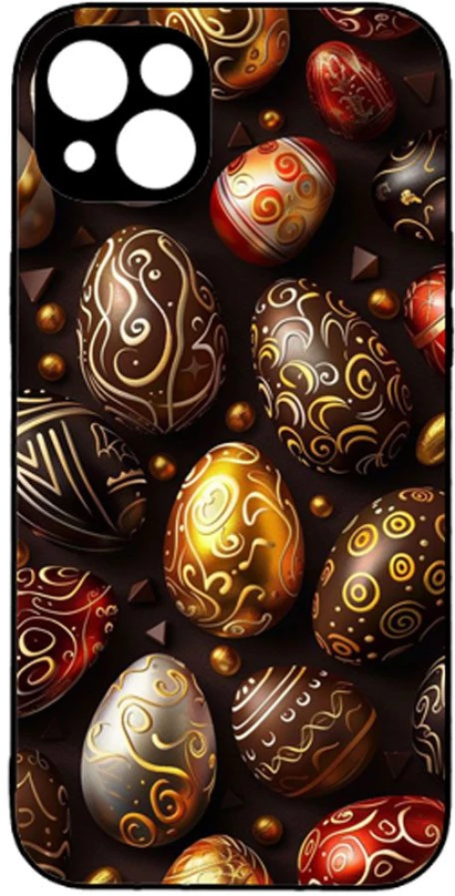 Shiny Eggs Premium Protective Hard Case black Θήκη για Iphone 15 plus