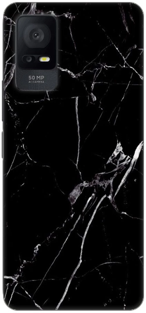 Marble Silicone Case θήκη για TCL 408 black