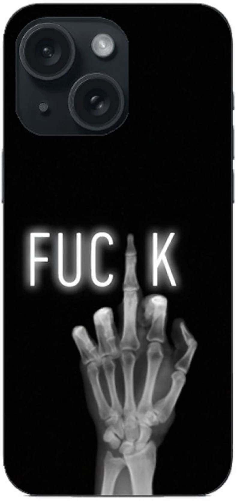 Middle Finger Θήκη για iPhone 15 Plus