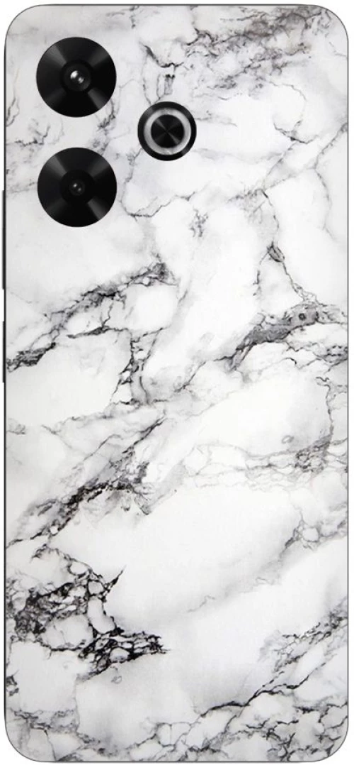 White Marble Silicone Case θήκη για Xiaomi Redmi 13 4G