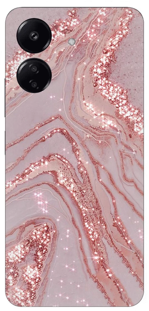 Marble Pink Θήκη για Xiaomi Redmi 13C 4G