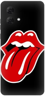Red Tongue Silicone Case θήκη για Motorola Moto G84 5G