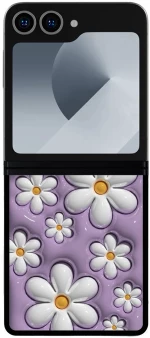 Flowers in Purple Θήκη για Samsung Galaxy Z Flip 6