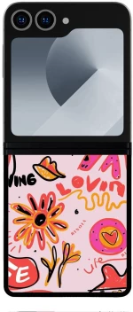 Lovely Flowers Θήκη για Samsung Galaxy Z Flip 6