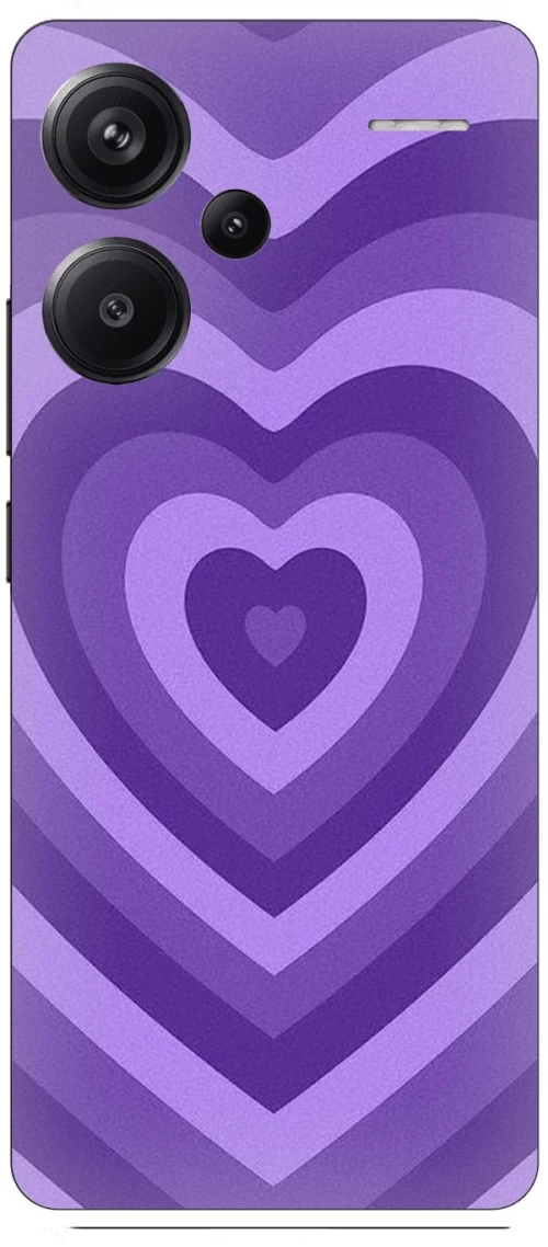 Purple Hearts Θήκη για Xiaomi Redmi Note 13 Pro Plus 5G