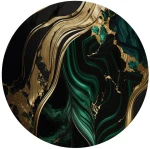 PopSocket Marble Green-Gold