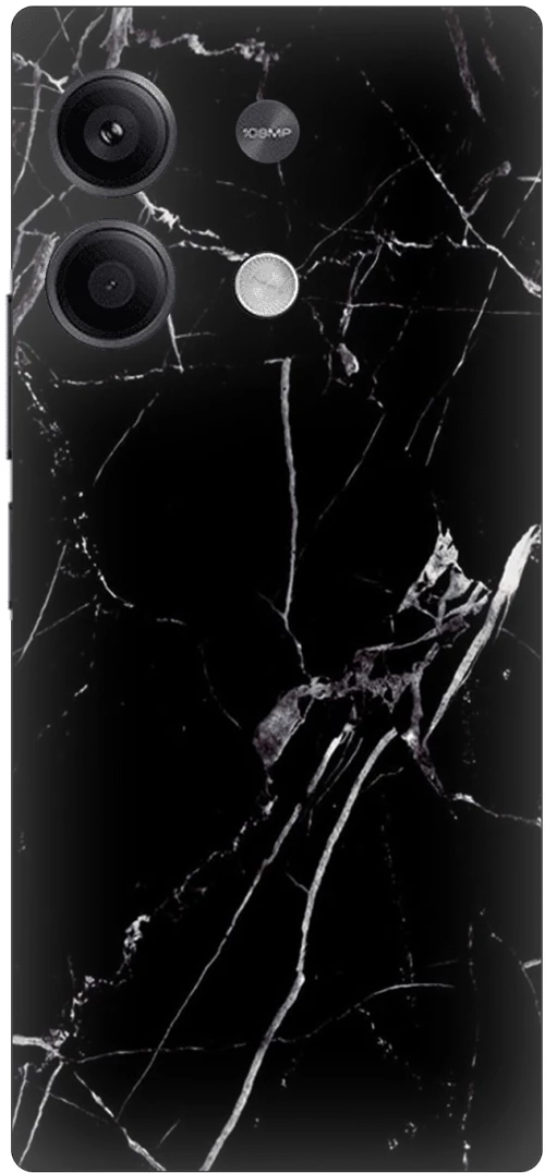 Marble Black Θήκη για Xiaomi Redmi Note 13 5G