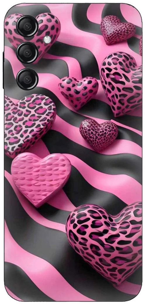 Leopard Hearts Case θήκη για Samsung Galaxy S24 FE 5G