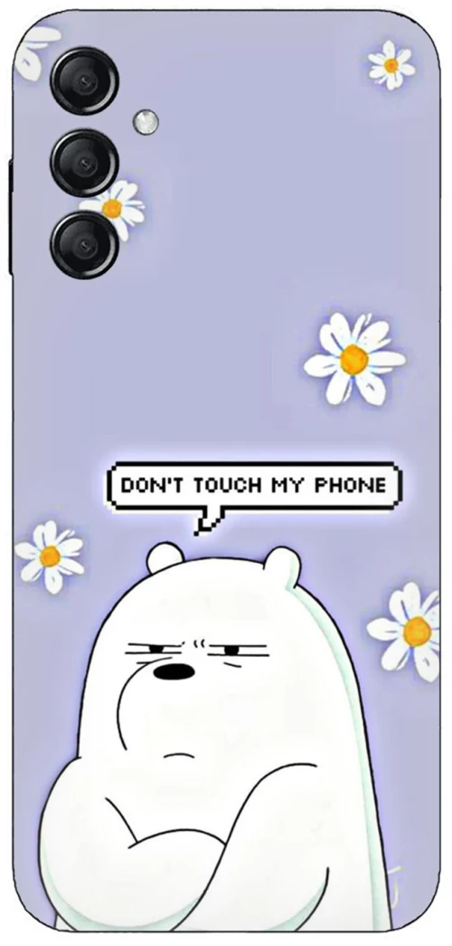 Don't Touch My Phone Bear Case θήκη για Samsung Galaxy S24 Plus 5G