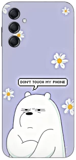 Don't Touch My Phone Bear Case θήκη για Samsung Galaxy S24 Plus 5G