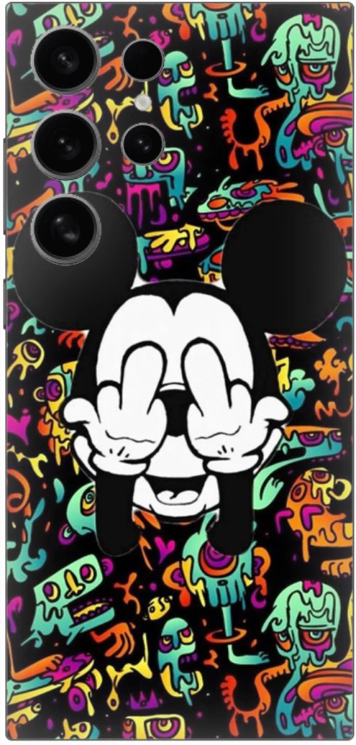 Mouse Middle Finger Case θήκη για Samsung Galaxy S24 Ultra 5G