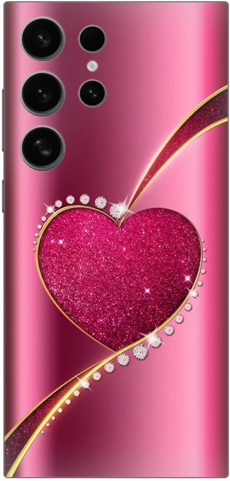 Shinning Heart Case θήκη για Samsung Galaxy S24 Ultra 5G