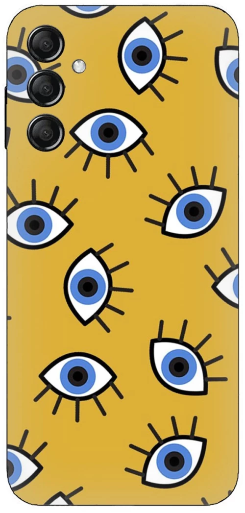 Eyes in Yellow Case θήκη για Samsung Galaxy S25 5G