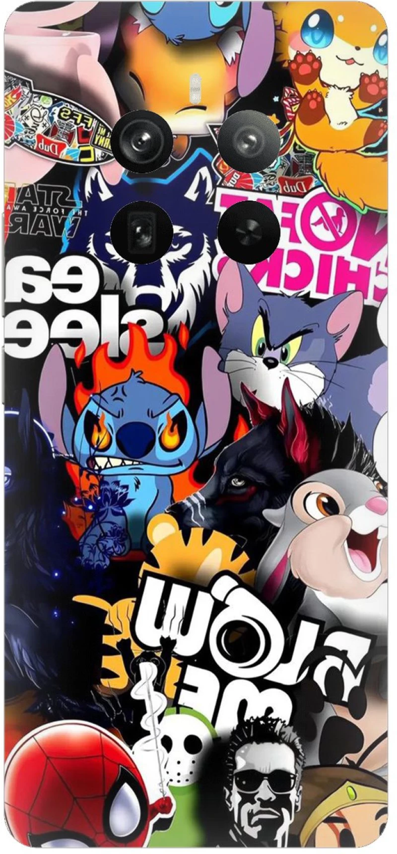 Comic Heros Case θήκη για Realme 12 Pro 5G