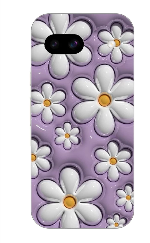 Flowers in Purple Case θήκη για Google Pixel 8A 5G