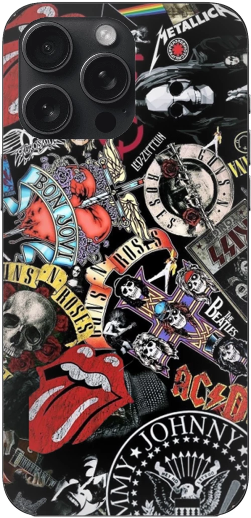 Rock Bands Case Θήκη για iPhone 15 Pro