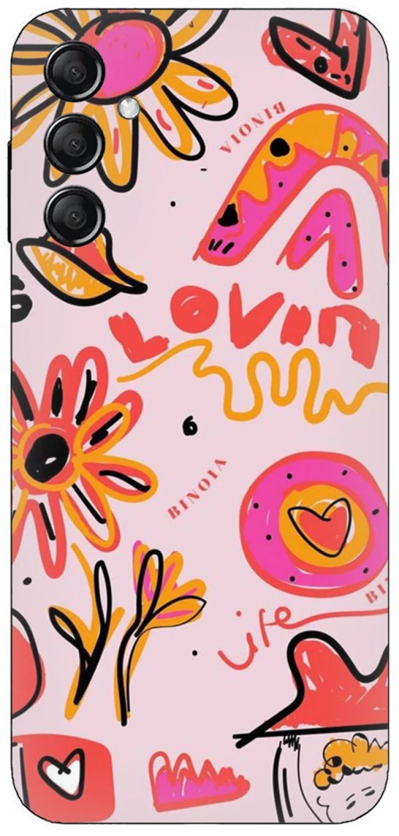 Lovely Flowers Case θήκη για Samsung Galaxy M15 5G