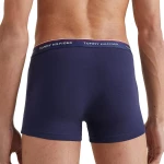 TOMMY HILFIGER PREMIUM ESSENTIAL 3 PACK TRUNK BOXERS MEN TOMMY HILFIGER ΜΠΛΕ (1U87903842-409)