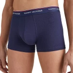 TOMMY HILFIGER PREMIUM ESSENTIAL 3 PACK TRUNK BOXERS MEN TOMMY HILFIGER ΜΠΛΕ (1U87903842-409)