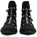 KOTRIS TEXTILE ANKLE BOOTS WOMEN KOTRIS ΜΑΥΡΟ (KTRS-Π-10-800)
