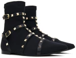 KOTRIS TEXTILE ANKLE BOOTS WOMEN KOTRIS ΜΑΥΡΟ (KTRS-Π-10-800)