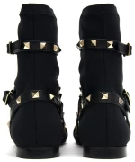 KOTRIS TEXTILE ANKLE BOOTS WOMEN KOTRIS ΜΑΥΡΟ (KTRS-Π-10-800)