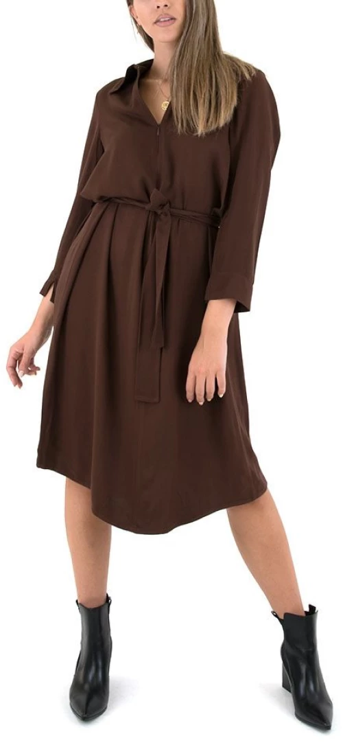 BLACK n BLACK DRESS WOMEN BLACK & BLACK ΚΑΦΕ (W21B6024)