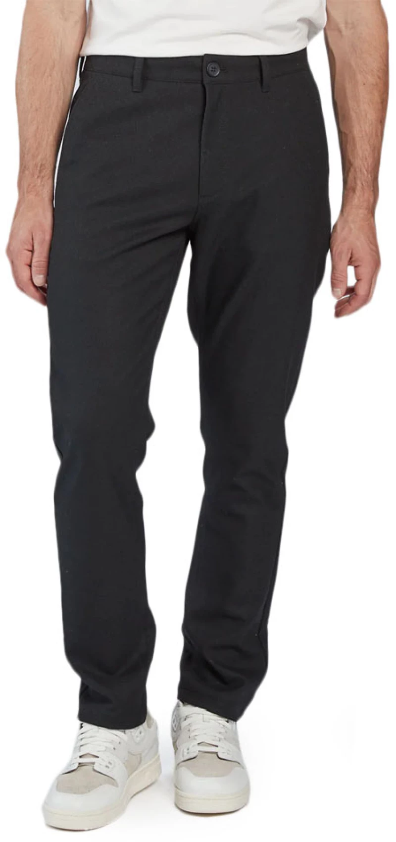 GABBA VENZA WATT REGULAR FIT PANTS MEN GABBA ΜΑΥΡΟ (10767-9999)