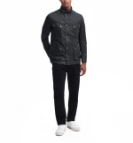 BARBOUR DUKE WAX JACKET MEN BARBOUR INTERNATIONAL ΜΑΥΡΟ (MWX0337-SG91)