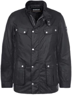 BARBOUR DUKE WAX JACKET MEN BARBOUR INTERNATIONAL ΜΑΥΡΟ (MWX0337-SG91)