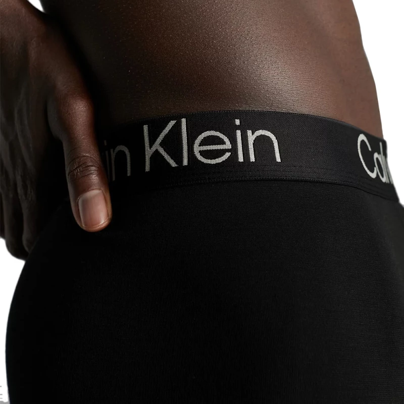 CALVIN KLEIN 3 PACK TRUNK BOXER MEN CALVIN KLEIN ΓΚΡΙ- ΜΑΥΡΟ (000NB3187A-7V1)