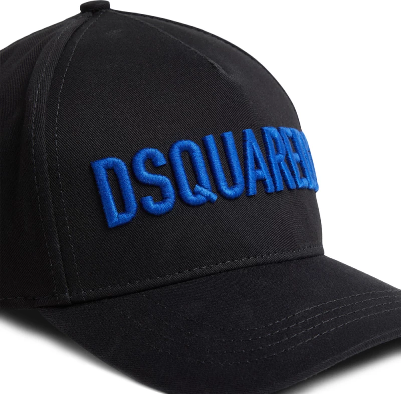 DSQUARED2 TECHNICOLOR BASEBALL CAP MEN DSQUARED2 ΜΑΥΡΟ- ΜΠΛΕ (BCM0660-05C00001-M1604)