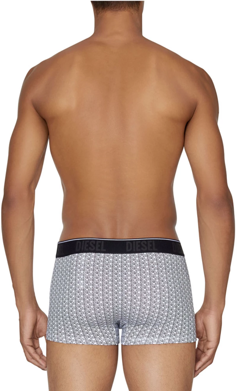 DIESEL UMBX-DAMIEN 2 PACK BOXER SHORTS MEN DIESEL ΛΕΥΚΟ- ΜΑΥΡΟ (00SMKX-0NEAJ-E4877)