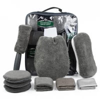 Σετ Καθαρισμού Αυτοκινήτου Microfiber 9 Τεμαχίων