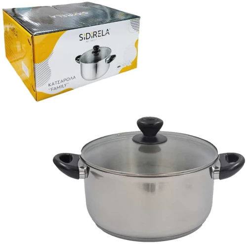 Sidirela Family Κατσαρόλα 24cm - Casserole Pot