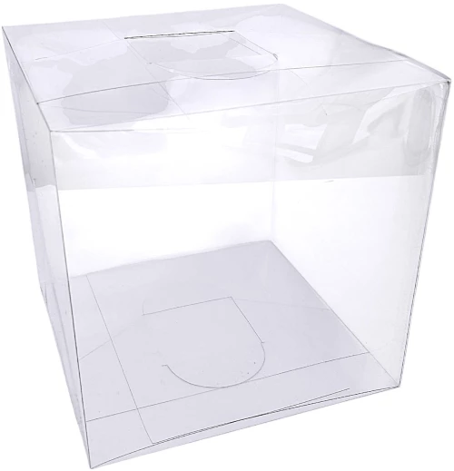 Κουτί διάφανο PET για 1 Cupcakes  9,3x10Y cm Μεγάλη ( Ø6.4εκ )