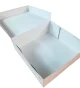 Κουτί τούρτας λευκό ζαχαροπλαστείου (30x40x10)