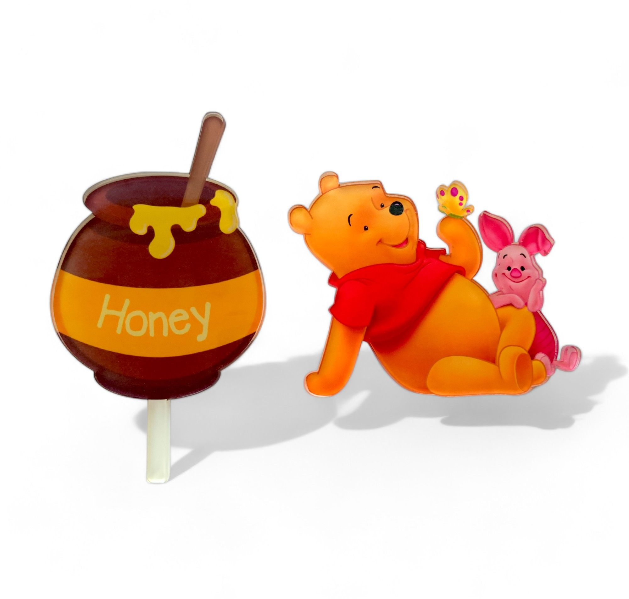 Cake Topper Winnie the pooh Εκτύπωση σε Plexi Glass
