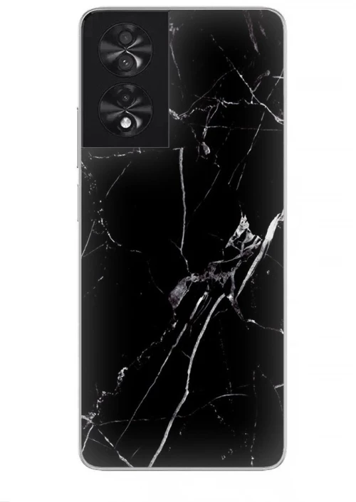 Black Marble  Silicone Case θήκη για TCL 40 NXTPAPER 5G