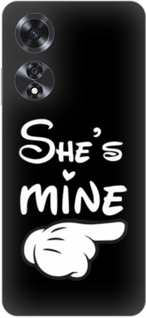 She's Mine  Silicone Case θήκη για OPPO A60 4G