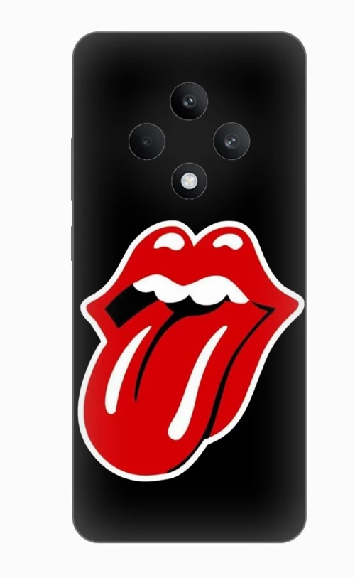 Red Tongue  Silicone Case θήκη για OPPO Reno 12F 5G