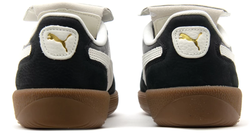PUMA PALERMO PREMIUM LEATHER SNEAKERS UNISEX PUMA ΛΕΥΚΟ- ΜΑΥΡΟ (401744-02)