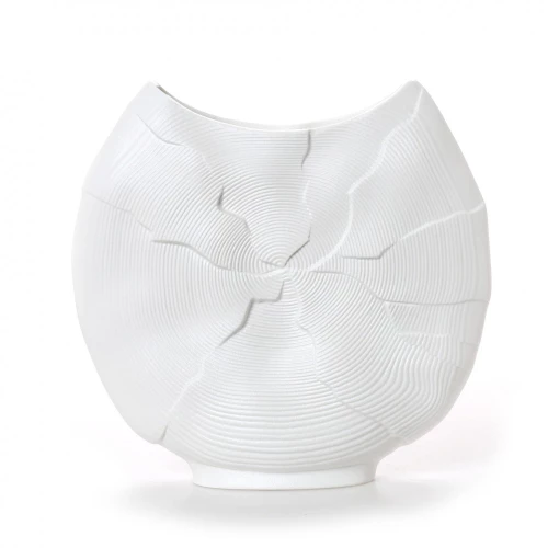 HFA Βάζο Durable Porcelain Terra Matt White 24H